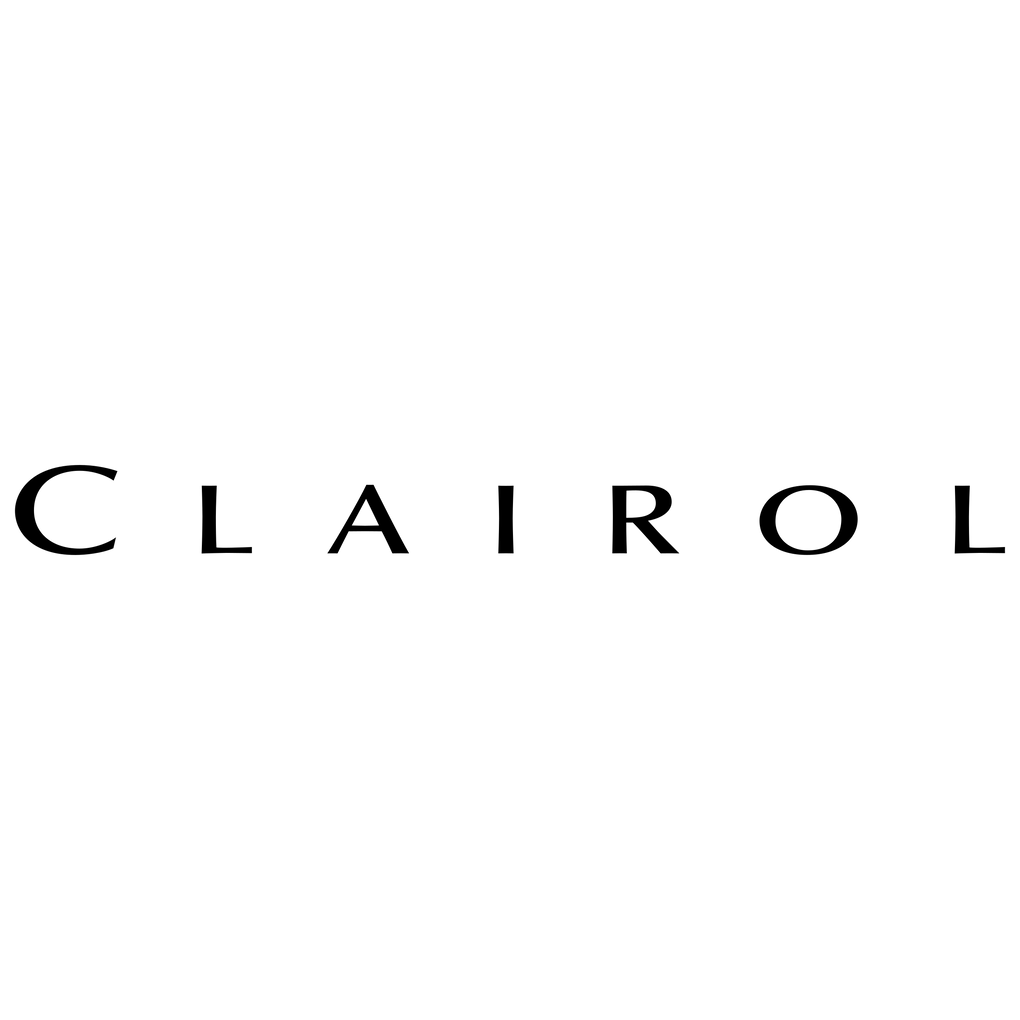 A cartoon-style dog wearing a collar stands in profile facing right, with its tail curved upward and a happy expression—ready for a stroll through Detroit or a visit to Jazz Beauty Supply.